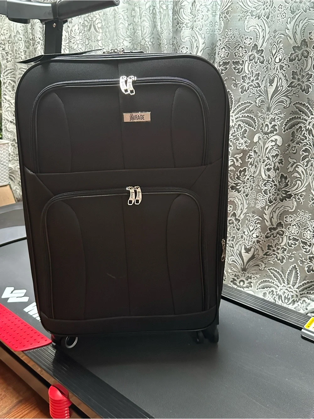 Mirage Black Softside Carry-On Luggage